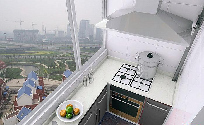 小户型阳台怎么改成厨房，重点解决这几个问题