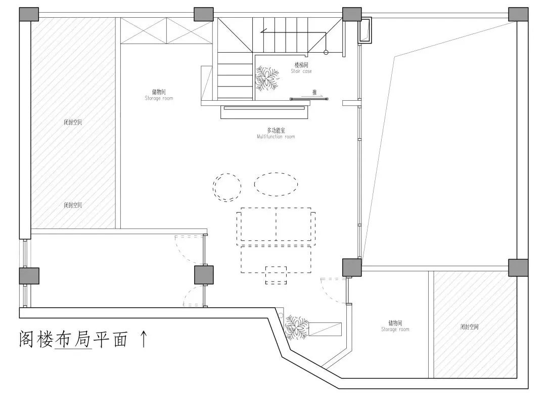上海105㎡老房改造，带阁楼的房子这样设计真的太爽了吧
